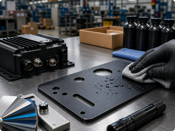 Cleaning and prepping metal substrates
