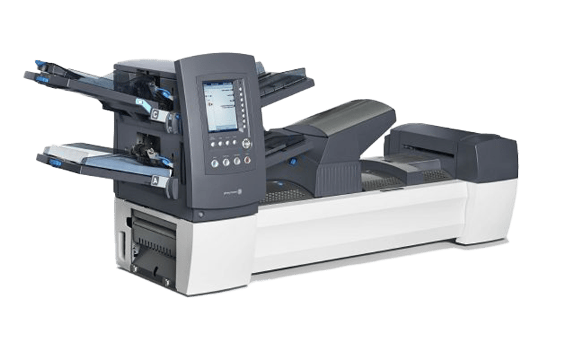 Relay folder inserter machine