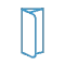 Folding paper icon