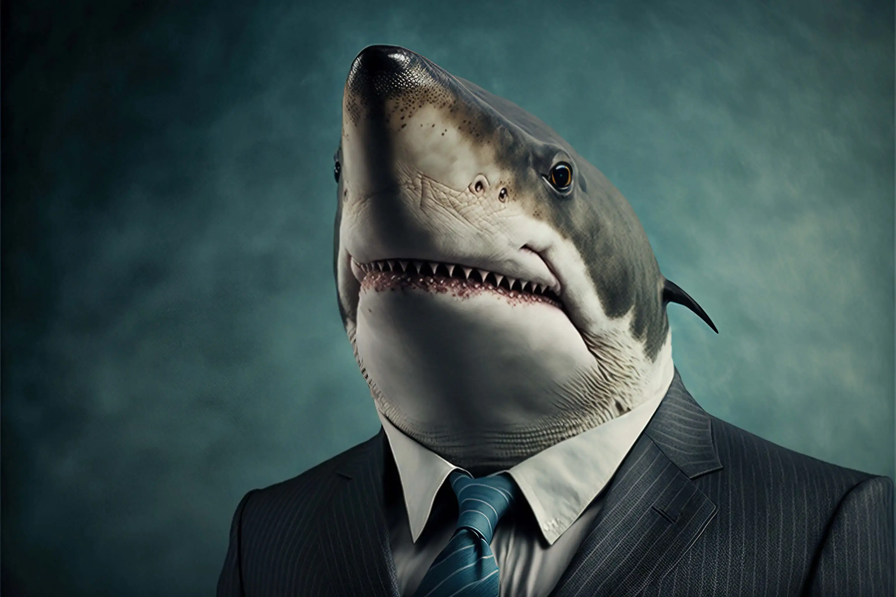 Man with Fishface