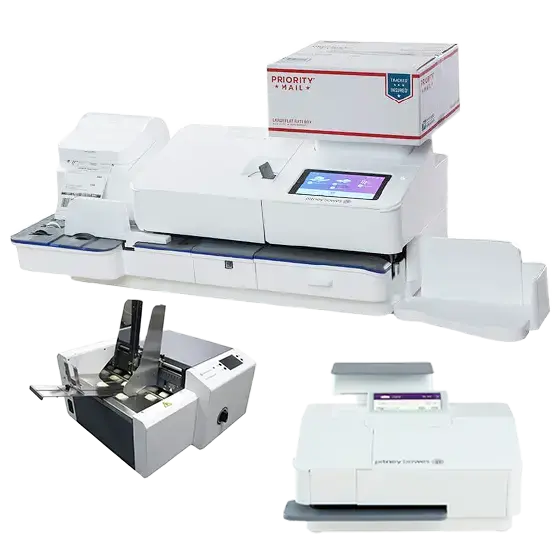Pitney Bowes SendPro postage meters 